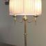 Stanford Two Light Table Lamp with shade in brass colour
